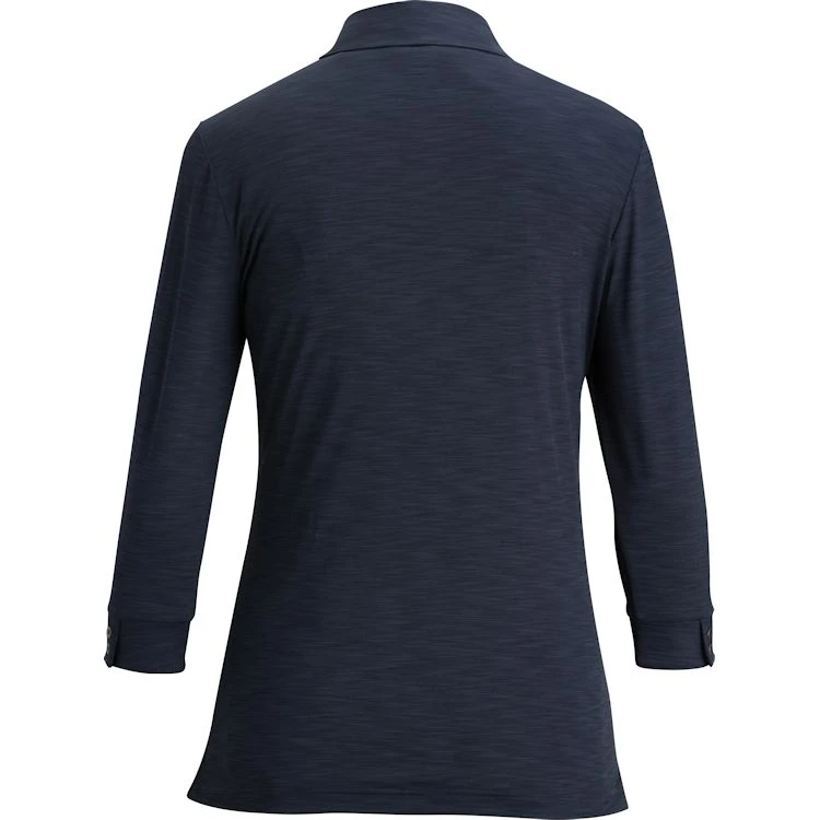 Edwards Ladies' 3/4 Sleeve Optical Polo 5 Edwards Ladies' 3/4 Sleeve Optical Polo - Image 3