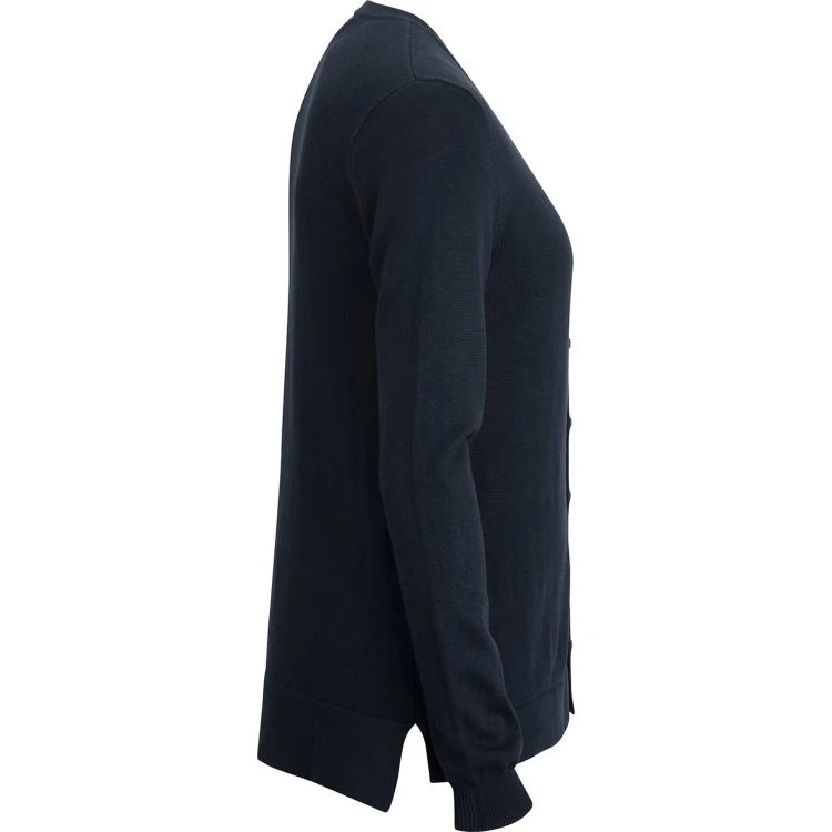 CLEARANCE Edwards Ladies' Crew Neck Cardigan With Drop Tail 4 CLEARANCE Edwards Ladies' Crew Neck Cardigan With Drop Tail - Image 2