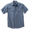 Key Pre-Washed Chambray Work Shirt, Short Sleeve -Carhartt Shop KE507