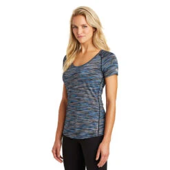 OGIO® ENDURANCE Ladies' Short Sleeve Verge Scoop Neck -Carhartt Shop OGLOE326@3