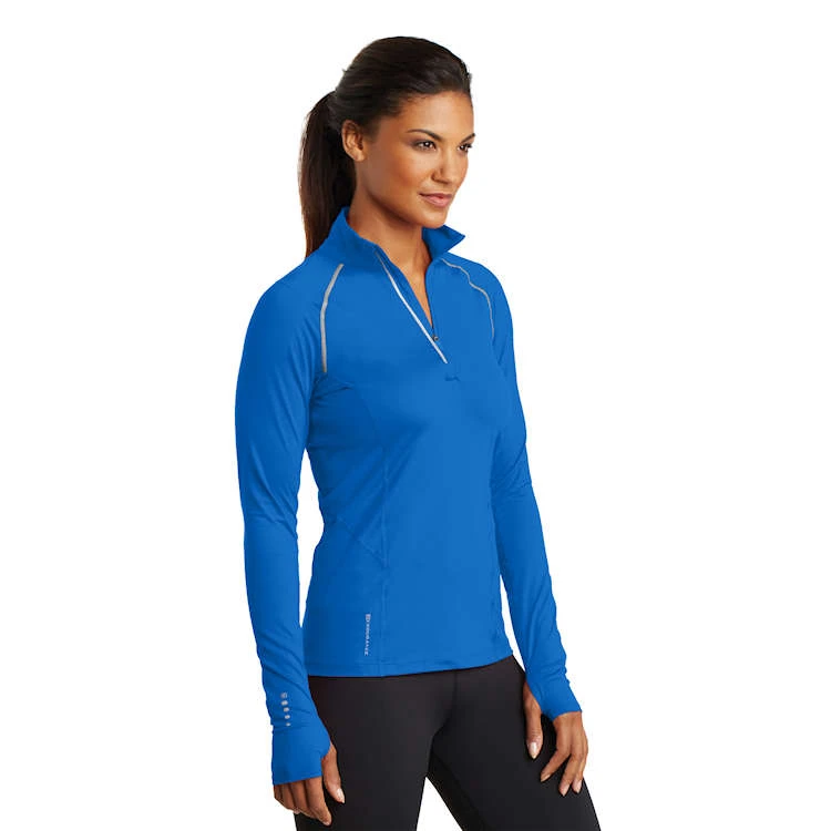 OGIO® ENDURANCE Ladies' Long Sleeve Nexus 1/4 Zip Pullover 6 OGIO® ENDURANCE Ladies' Long Sleeve Nexus 1/4 Zip Pullover - Image 4