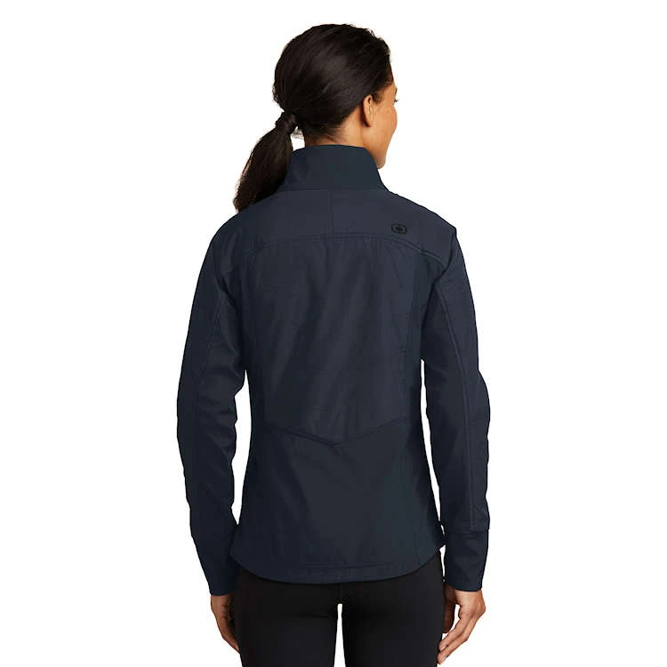 OGIO® ENDURANCE Ladies' Brink Soft Shell Jacket 4 OGIO® ENDURANCE Ladies' Brink Soft Shell Jacket - Image 2