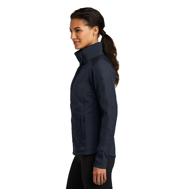 OGIO® ENDURANCE Ladies' Brink Soft Shell Jacket 5 OGIO® ENDURANCE Ladies' Brink Soft Shell Jacket - Image 3