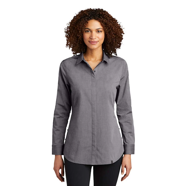 OGIO® Ladies' Long Sleeve Commuter Woven Tunic 3 OGIO® Ladies' Long Sleeve Commuter Woven Tunic