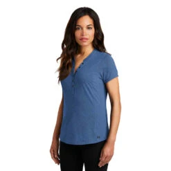 OGIO® Ladies' Short Sleeve Tread Henley -Carhartt Shop OGLOG136@3