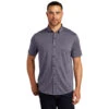 OGIO® Short Sleeve Gravitate Full-Button Polo