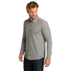OGIO® Code Stretch Long Sleeve Button-Up Shirt 10 OGIO® Code Stretch Long Sleeve Button-Up Shirt -Carhartt Shop OGOG145@3
