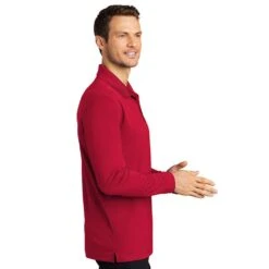Port Authority® Long Sleeve Dry Zone® UV Micro-Mesh Polo -Carhartt Shop PAK110LS@2