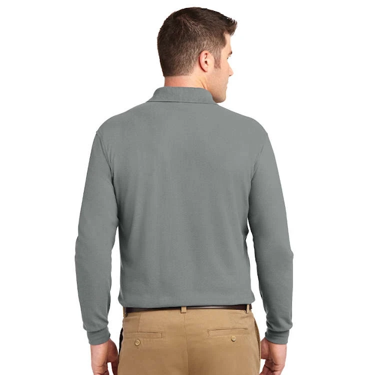 Port Authority® Silk Touch™ Long Sleeve Polo 6 Port Authority® Silk Touch™ Long Sleeve Polo - Image 4