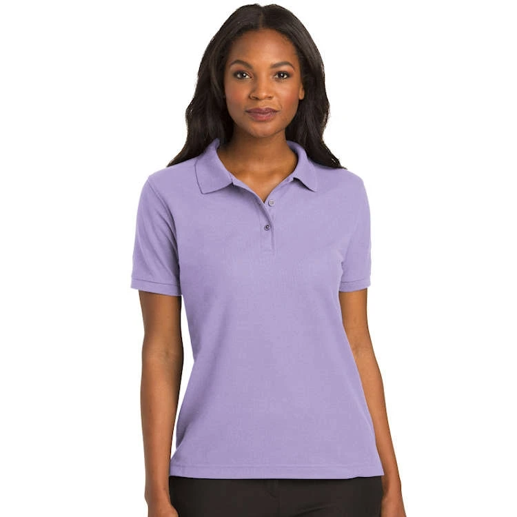 Port Authority® Ladies' Silk Touch™ Polo 3 Port Authority® Ladies' Silk Touch™ Polo