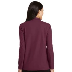 Port Authority® Ladies' Silk Touch™ Long Sleeve Polo -Carhartt Shop PAL500LS@3