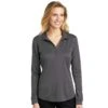 Port Authority® Ladies' Silk Touch™ Performance Long Sleeve Polo 1 Port Authority® Ladies' Silk Touch™ Performance Long Sleeve Polo -Carhartt Shop PAL540LS