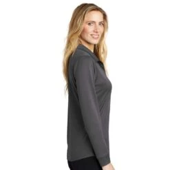 Port Authority® Ladies' Silk Touch™ Performance Long Sleeve Polo -Carhartt Shop PAL540LS@2