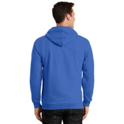 Port & Company® Essential Fleece Full-Zip Hooded Sweatshirt Sweatshirt -Carhartt Shop PCPC90ZH@4