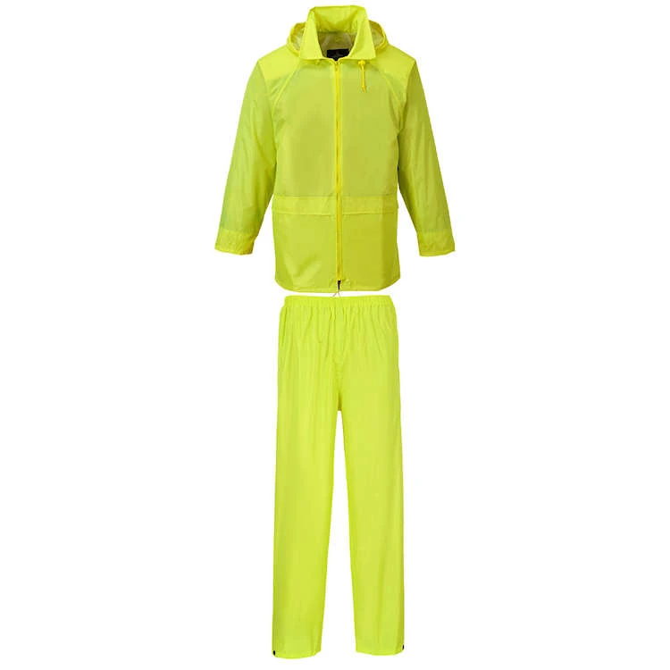Portwest Essentials Rainsuit (2 Piece Suit) 3 Portwest Essentials Rainsuit (2 Piece Suit)