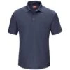 Red Kap Men's Performance Polyester Gripper-Front Knit Polo -Carhartt Shop RCSK74