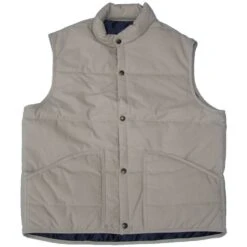 Snap 'n' Wear Poplin Down-Look Vest