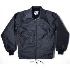 Snap 'n' Wear Pile-Lined Windbreaker With Zipper Front & Knit Cuffs