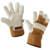 Tough Duck Palm Lined Premium Cowgrain Fitters Glove -Carhartt Shop TDGI8606