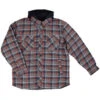 Tough Duck Fooler Front Quilt Lined Flannel Hooded Shirt 1 Tough Duck Fooler Front Quilt Lined Flannel Hooded Shirt -Carhartt Shop TDWS06