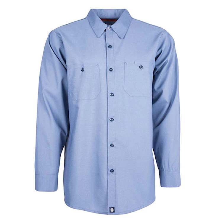 Pinnacle Worx 65/35 Men's Long Sleeve Industrial Work Shirt 3 Pinnacle Worx 65/35 Men's Long Sleeve Industrial Work Shirt