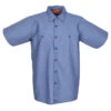 Pinnacle Worx 65/35 Men's Short Sleeve Industrial Work Shirt -Carhartt Shop TOS12