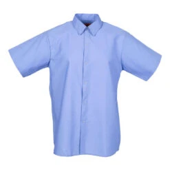 Pinnacle Worx 65/35 Men's Short Sleeve Gripper Front Industrial Work Shirt