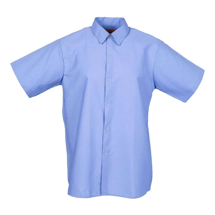 Pinnacle Worx 65/35 Men's Short Sleeve Gripper Front Industrial Work Shirt 3 Pinnacle Worx 65/35 Men's Short Sleeve Gripper Front Industrial Work Shirt