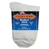 Extra Wide Sock Co Extra Wide Medical Quarter Socks - 3 Per Bag -Carhartt Shop XW4820