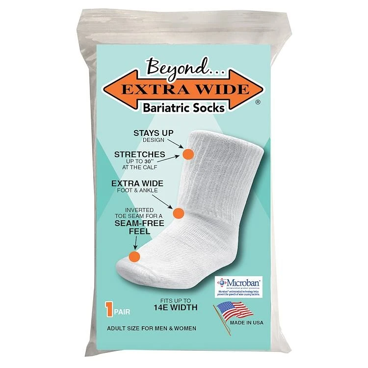 Extra Wide Sock Co Beyond Extra Wide Bariatric Socks 3 Extra Wide Sock Co Beyond Extra Wide Bariatric Socks